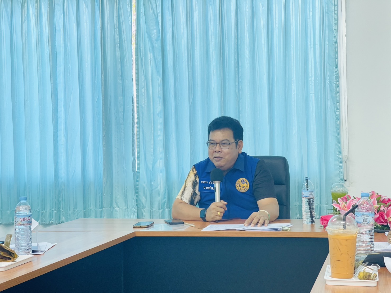 สพอ.ขามสะแกแสง ประชุมคณะอนุกรรมการกลั่นกรองและติดตามการดำเนินงานกองทุนพัฒนาบทบาทสตรีอำเภอขามสะแกแสง ครั้งที่ 2/2569